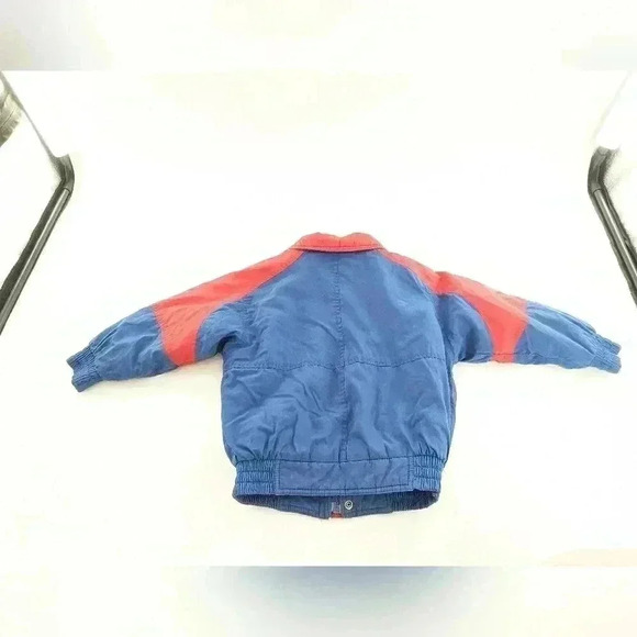 Vintage Ozark Trail Size 5 Boys Red And Blue Zipper Jacket Dallas Cowboys Patch - Picture 7 of 11